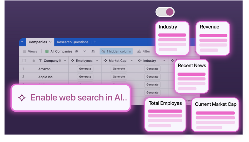 AI Agent Software for Work | Stackby AI