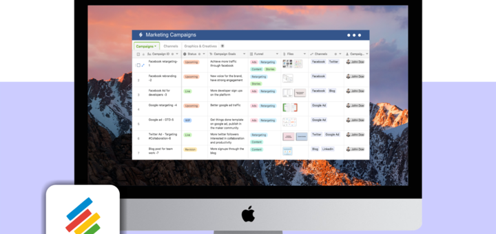 Get all the Stackby apps for better remote collaboration!