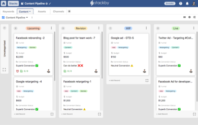 Work Management platform & Online Databases | Stackby Product Overview