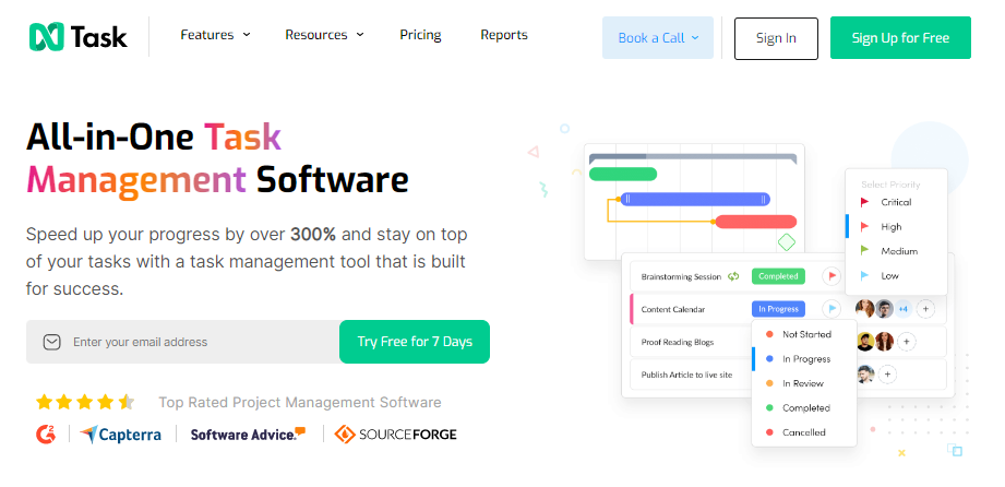 Task Management Software: nTask