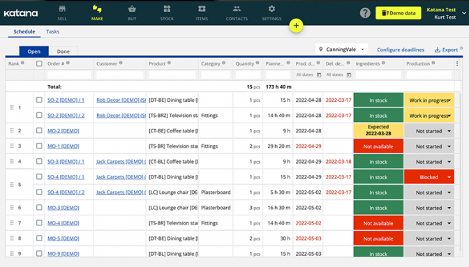 Katana For Inventory Management Process