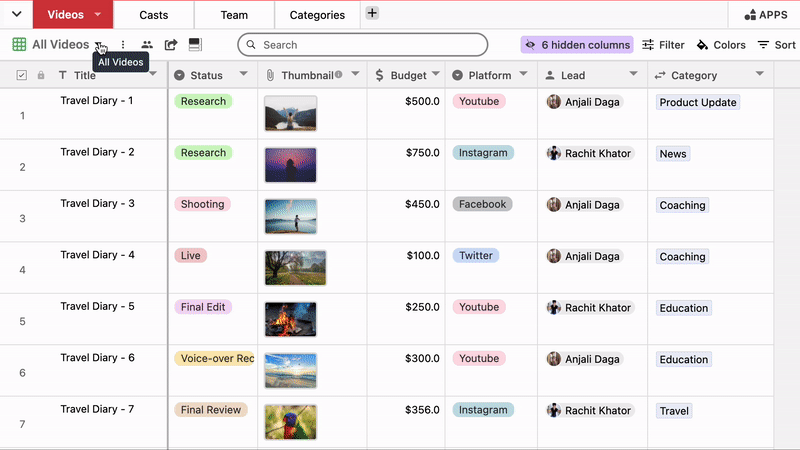 Stackby - Kanban view for your database