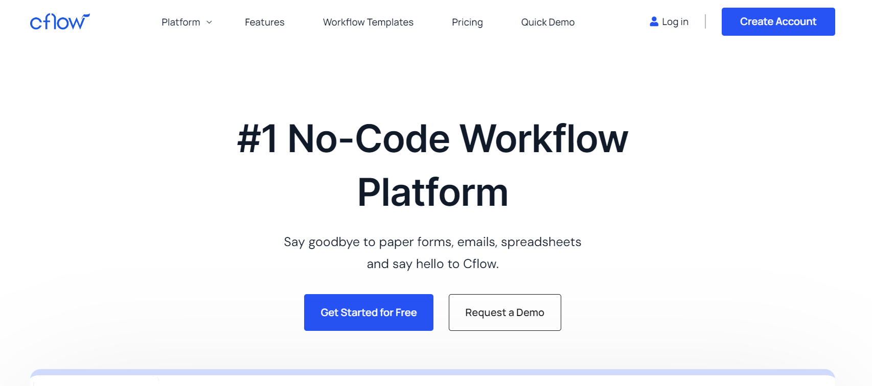Cflow no-code automation tool
