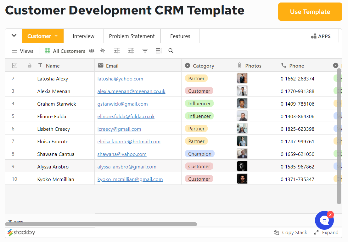 Top 21 Free CRM Templates to supercharge your business [2024]