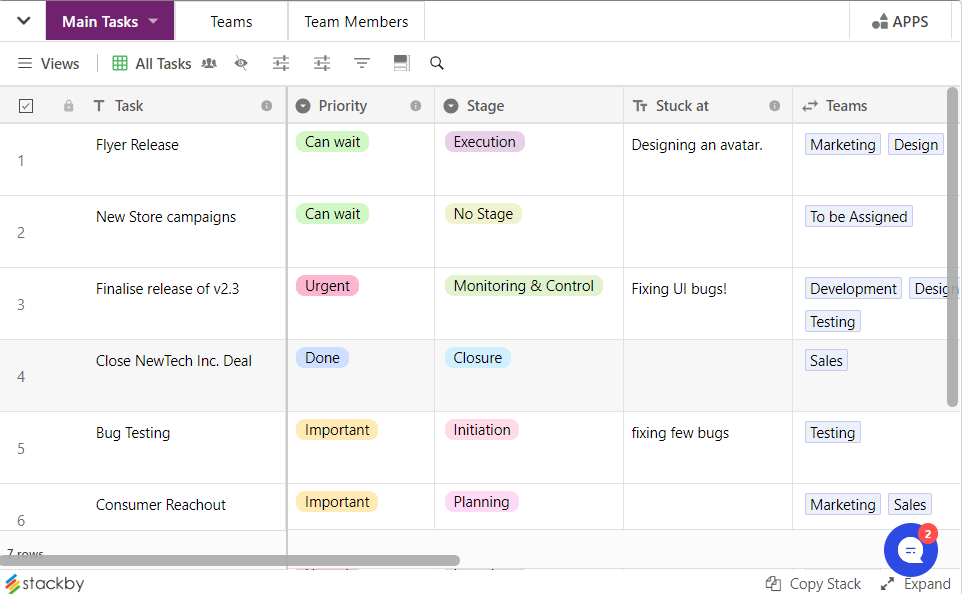 Project Planner Template