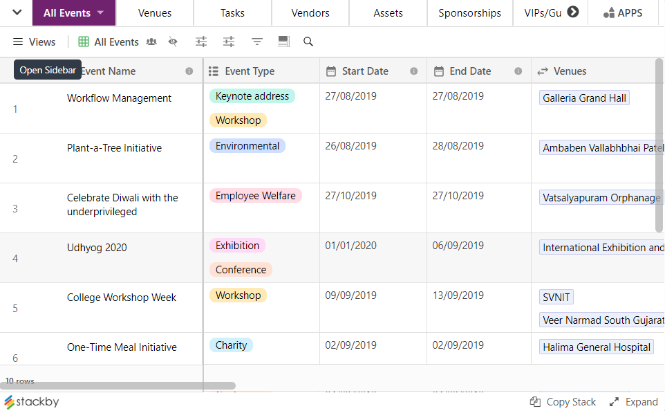 Event Marketing Planner Template