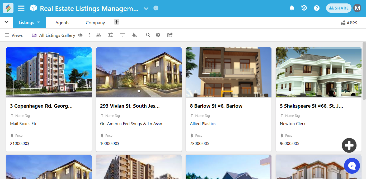 Real Estate Listing Management