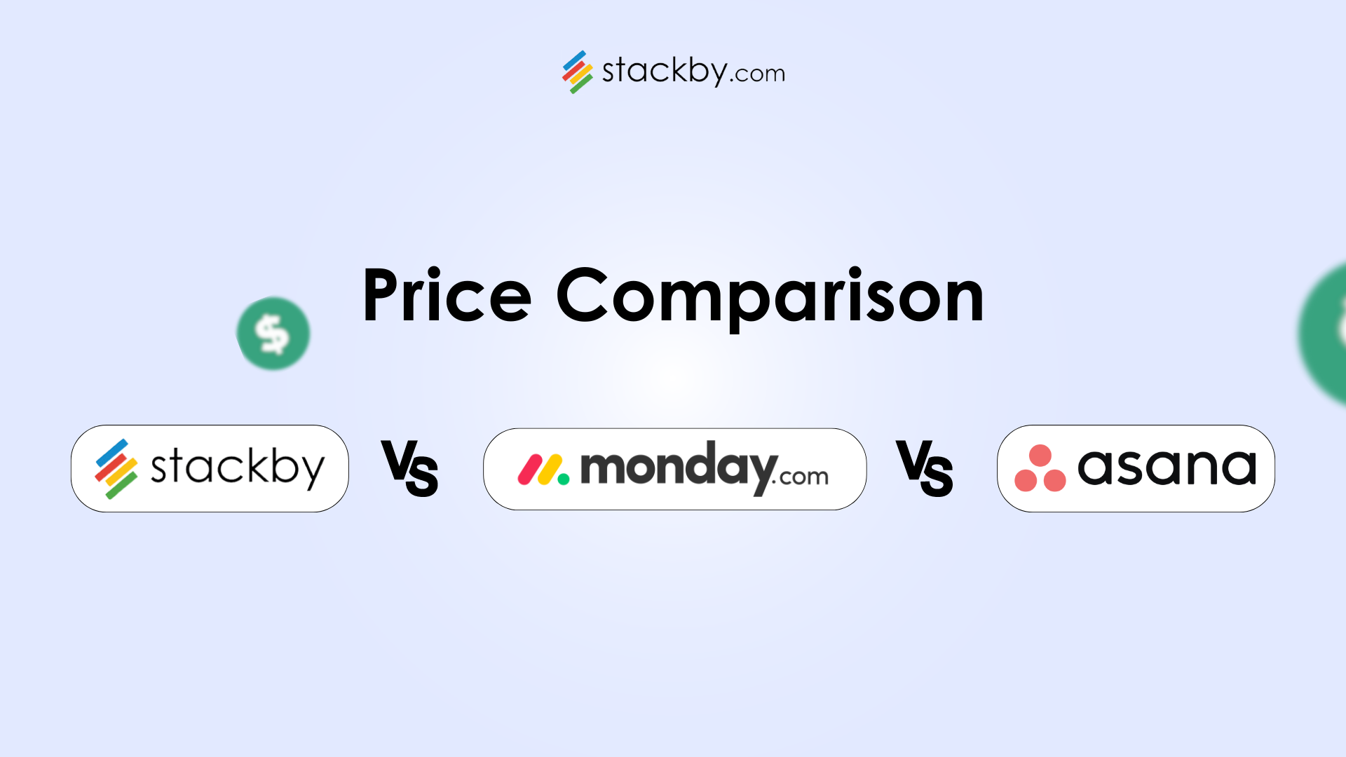 Pricing Comparison: Stackby vs Monday.com vs Asana