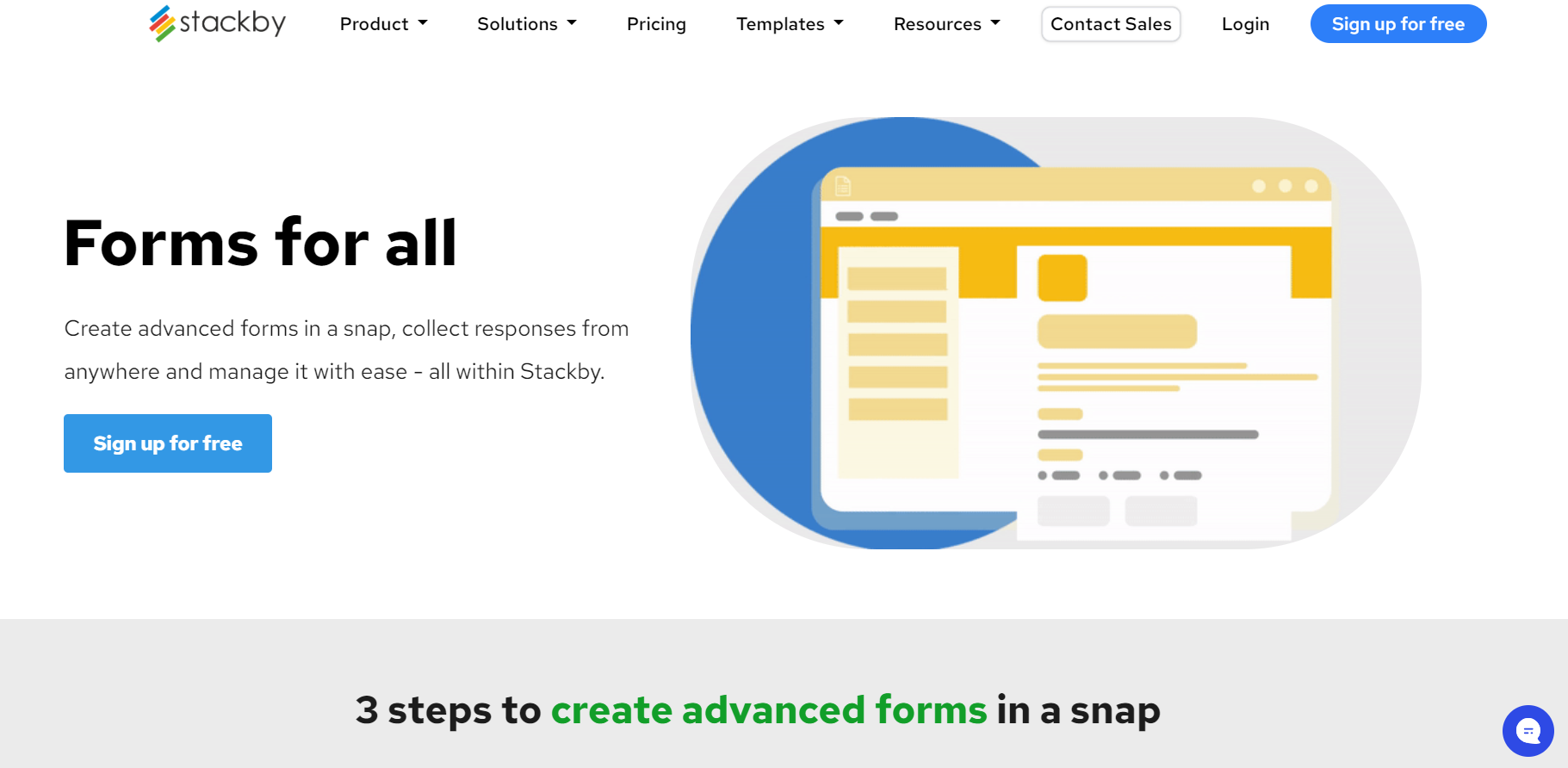 1. Stackby Forms