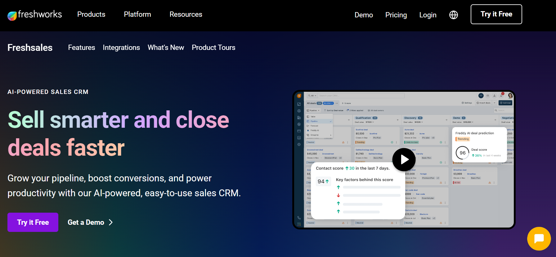 #8. Freshworks CRM