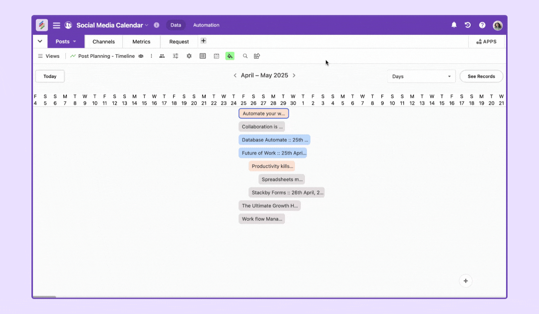 Introducing: Timeline View