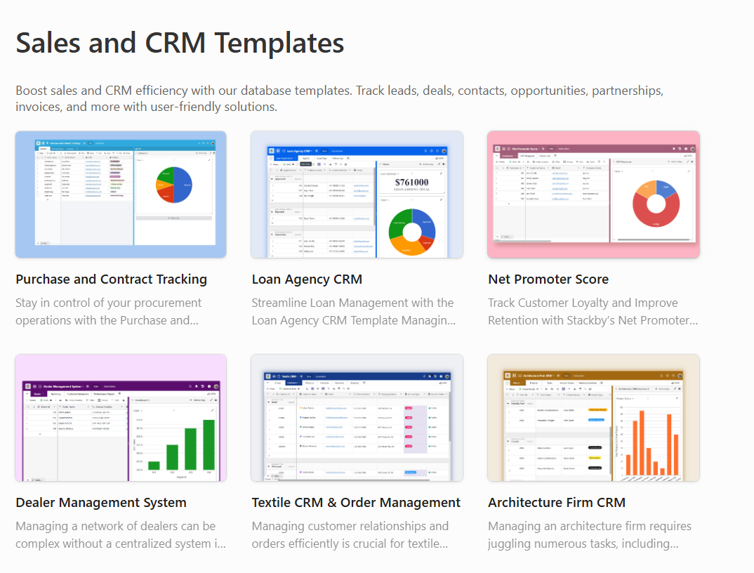 30+ Sales CRM Template