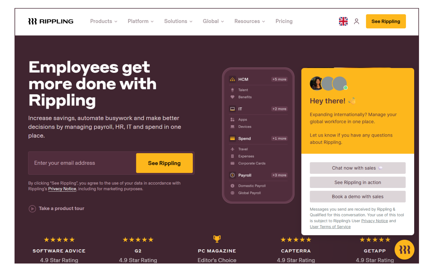 #2. Rippling - Automated Employee Database Workflow