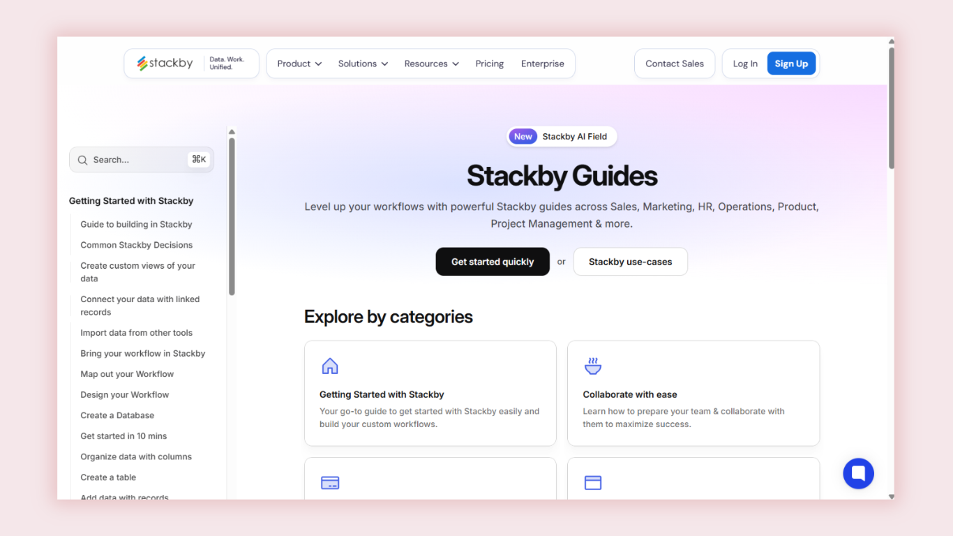 Stackby Guides
