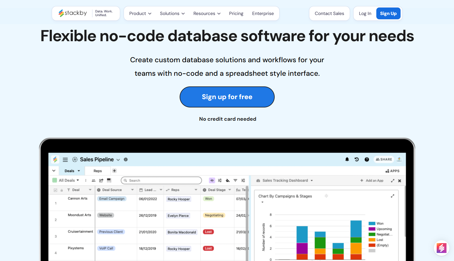1. Stackby