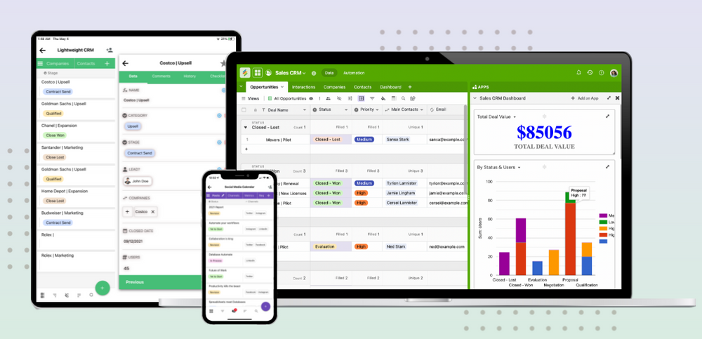 How to Build a Custom Database Dashboard Without Coding