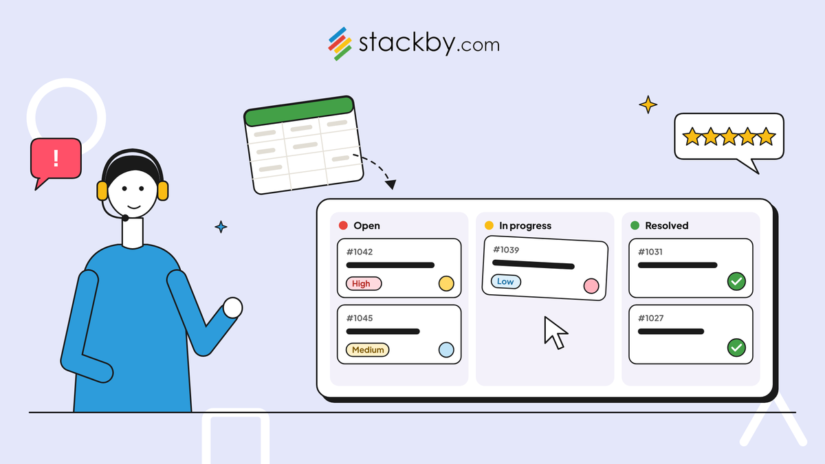 Customer Support Portal: Turn Spreadsheet Requests Into a Ticket System