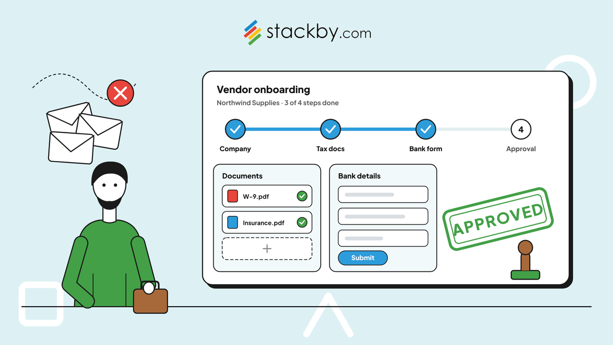 Vendor Onboarding Portal: Collect Documents, Forms and Approvals Without the Email Chaos