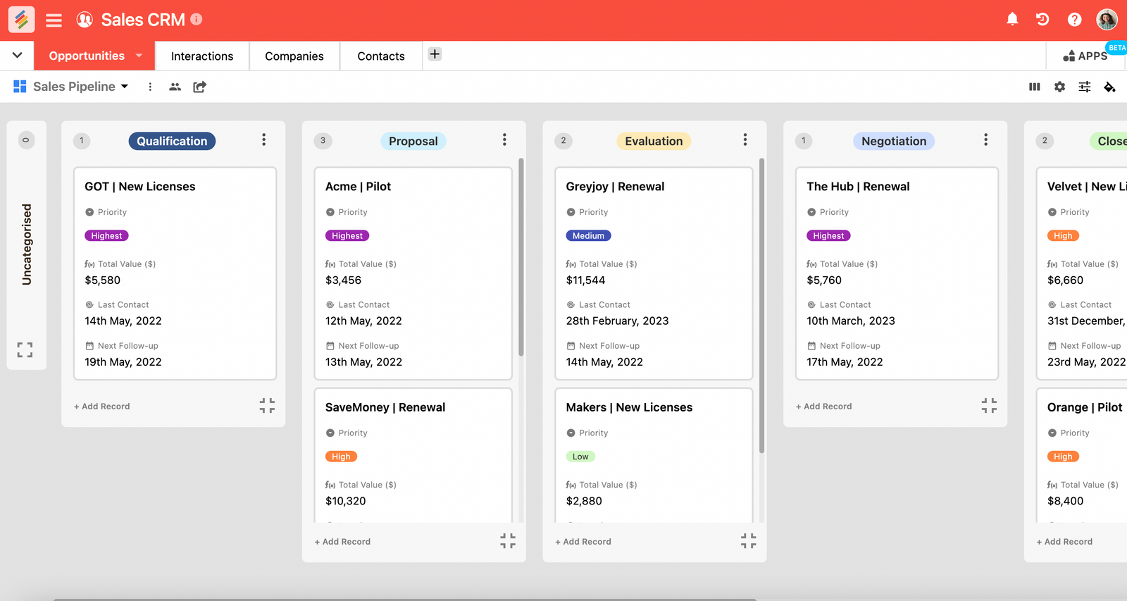 10 Best rated free CRM software for 2026