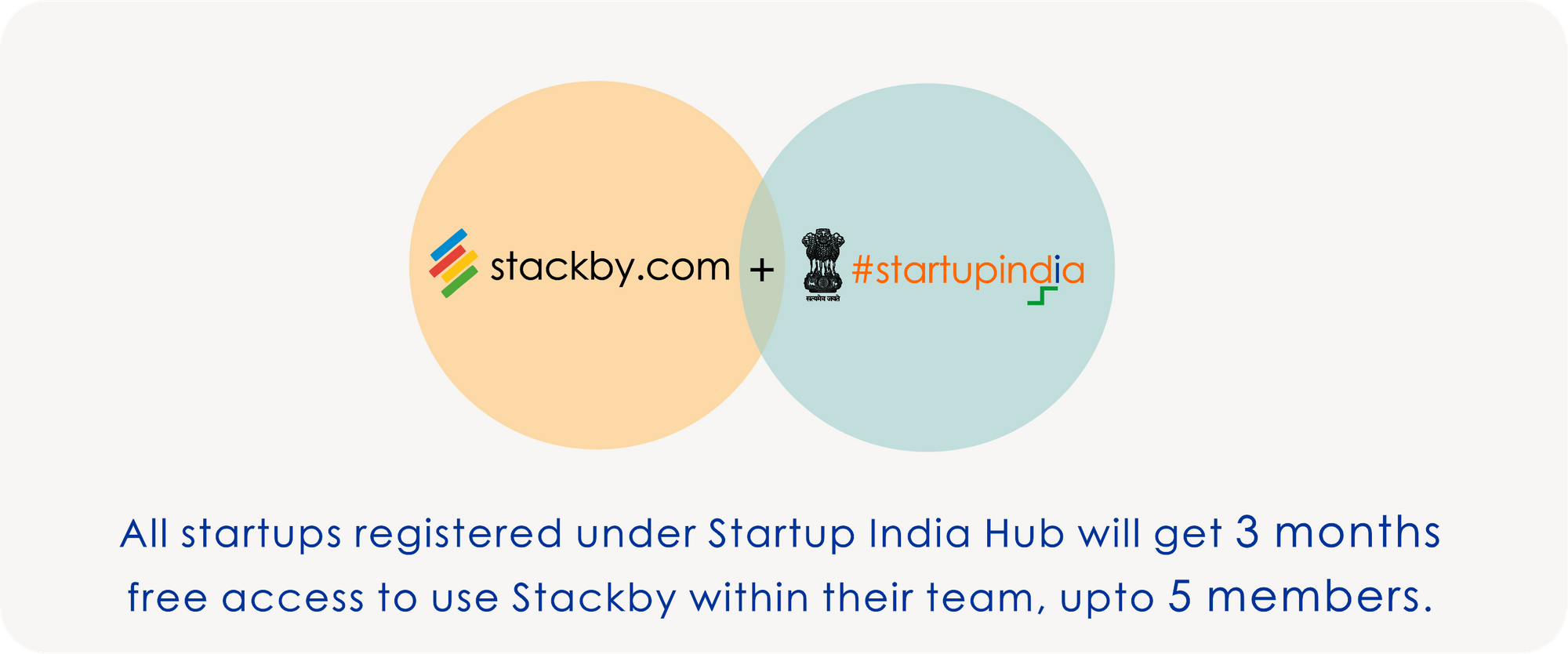Stackby + Startup India partnership