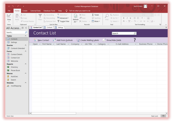 Free Microsoft Access Templates & Databases | Stackby