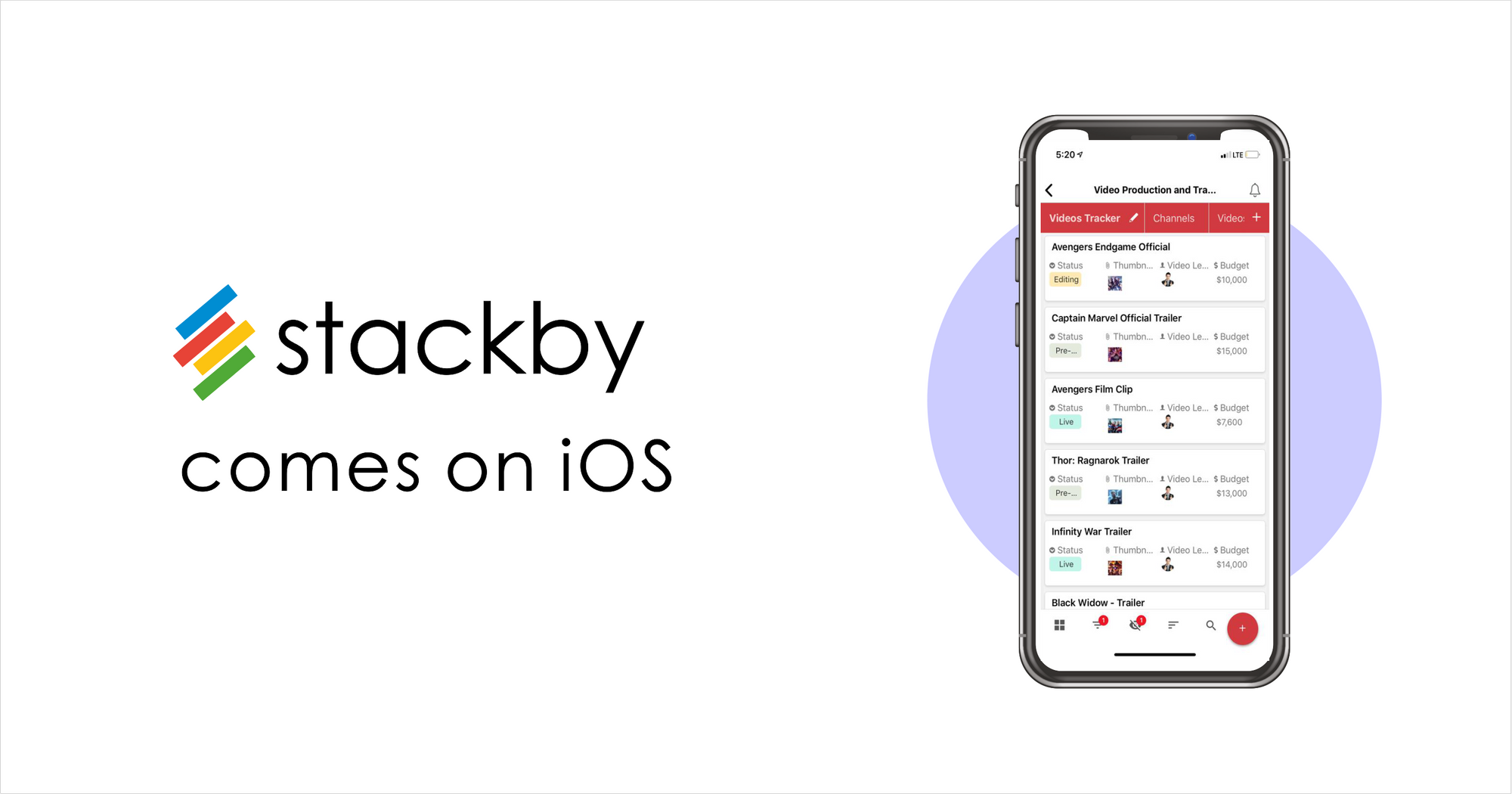Launching Stackby for iOS