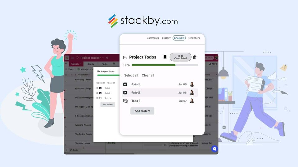 Supercharge Your Work with Stackby Checklists