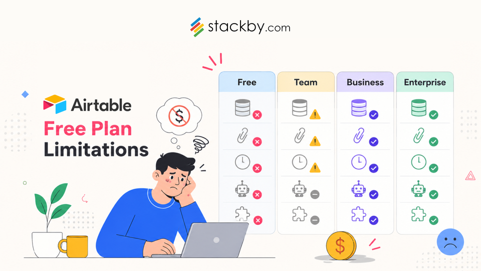 Airtable Free Plan Limitations: What You Can't Do (And What to Try Instead)