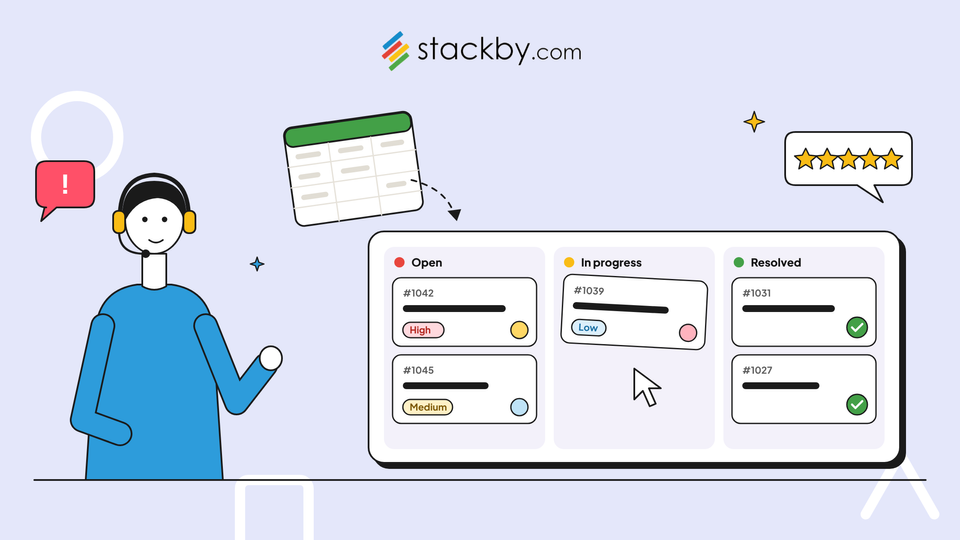 Customer Support Portal: Turn Spreadsheet Requests Into a Ticket System
