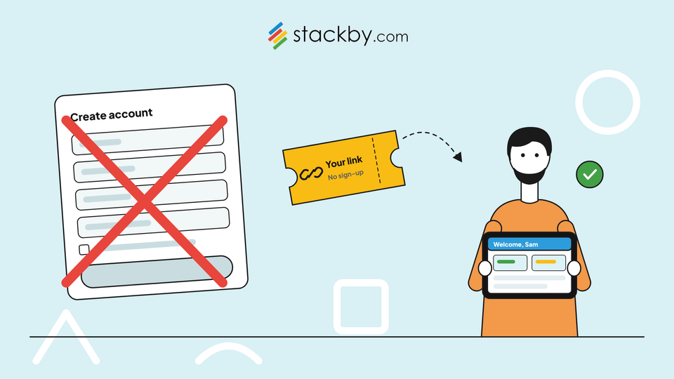 How to Give Clients Access Without Forcing Them to Create an Account