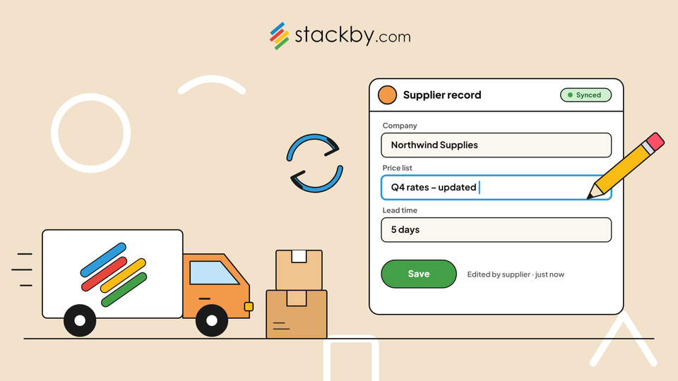 Vendor Portal: Let Suppliers Update Their Own Records